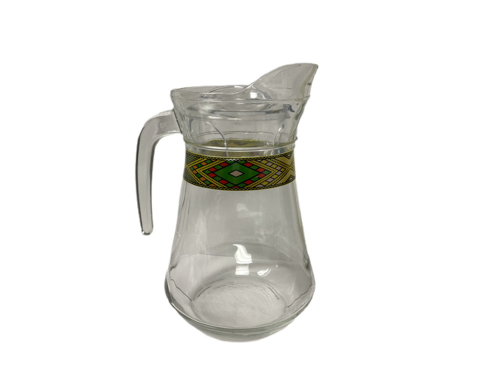 Glass Pitcher 1.3L (Large Telet) Selamta L.L.C